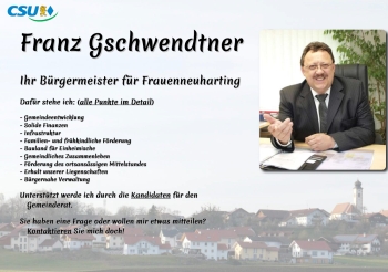 Homepage Franz Gschwendtner